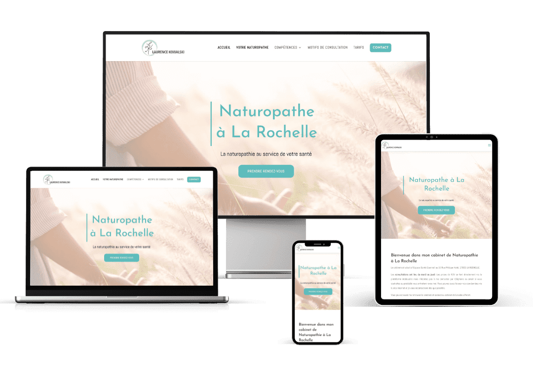 Site internet naturopathe La Rochelle