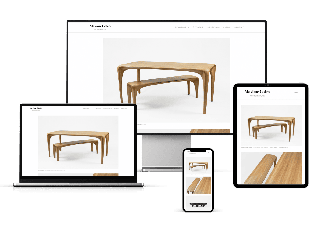 Site internet designer mobilier